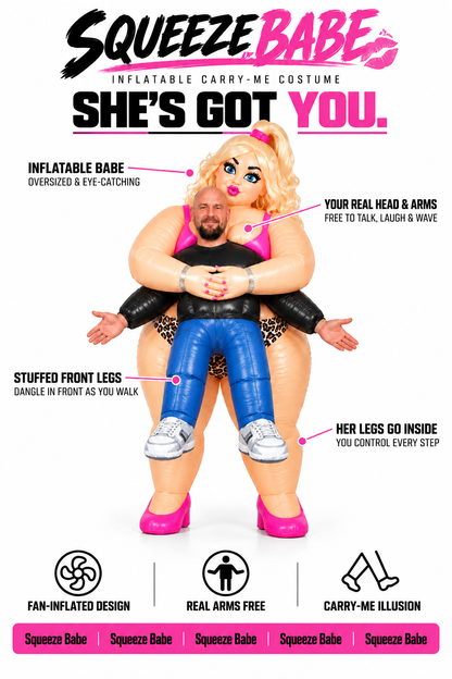 SQUEEZEBABE Inflatable Costume